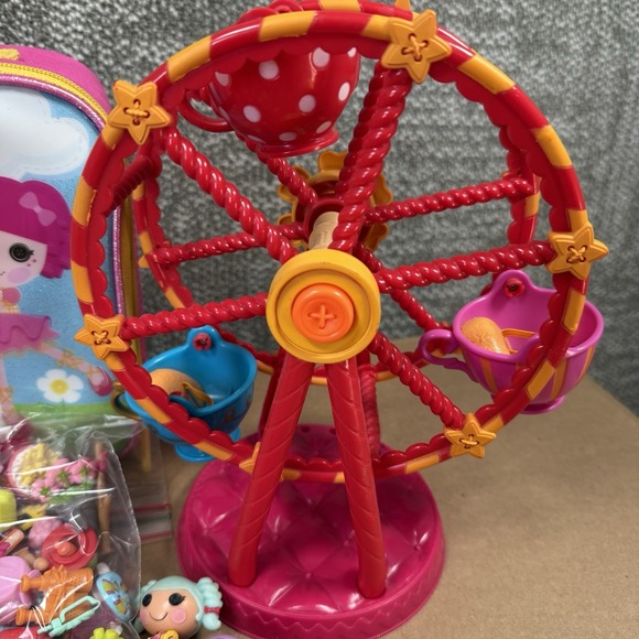 Lalaloopsy Mini Sisters HUGE Lot 160! Dolls Animals Ferris Wheel Accessories - Picture 5 of 8